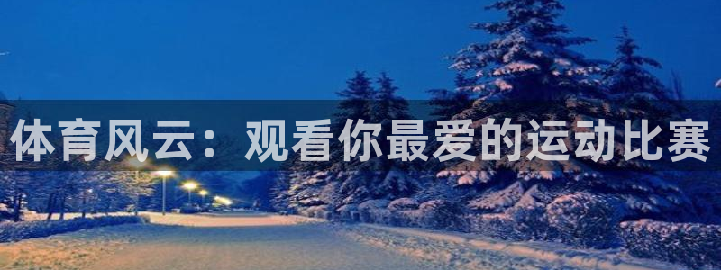 体育风云：观看你最爱的运动比赛