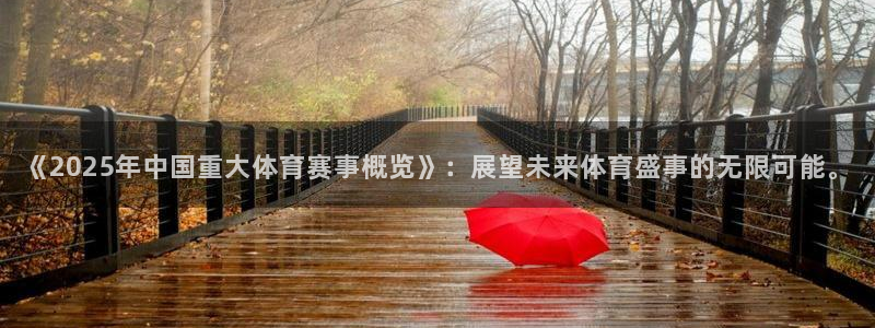 《2025年中国重大体育赛事概览》：展望未来体育盛事的无限可能。